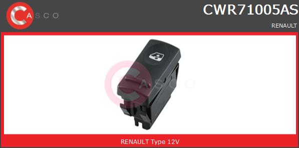 Przełącznik podnośnika szyby CASCO CWR71005AS