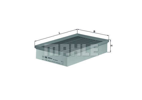 Filtr powietrza MAHLE LX 1216