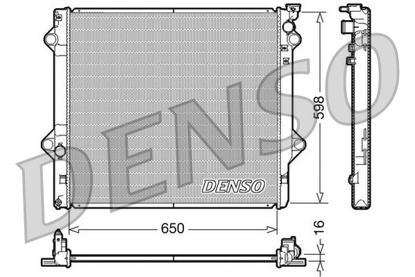 Chłodnica DENSO DRM50048