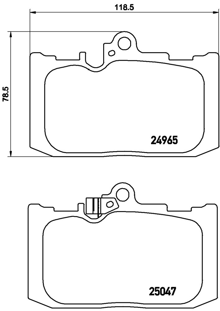 Klocki hamulcowe BREMBO P 83 131