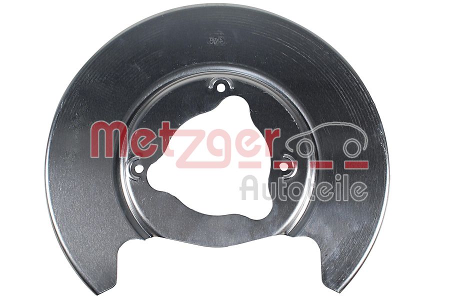 Panel rozbryzgiwujący, tarcza hamulcowa METZGER 6115567
