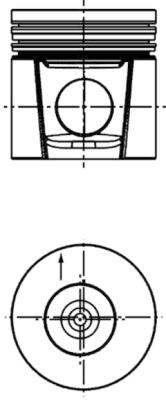 Tłok KOLBENSCHMIDT 40529600
