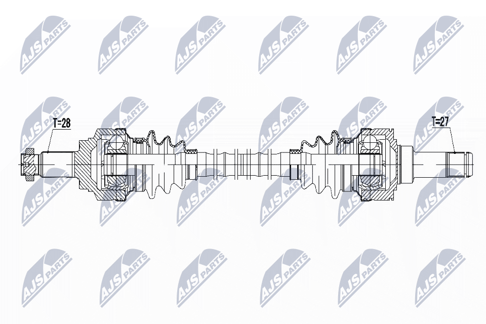 Dystans gumowy, resorowanie NTY AB-CT-011