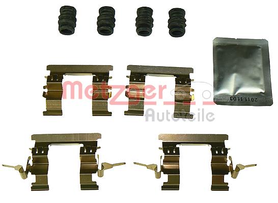 Zestaw akcesoriów montażowych  klocków hamulcowych METZGER 109-1853