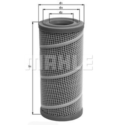 Filtr powietrza KNECHT LX 7045