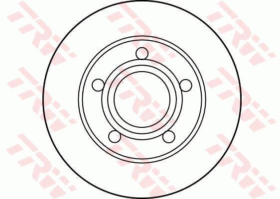 Tarcza hamulcowa TRW DF1542