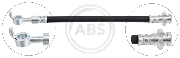 Przewód hamulcowy elastyczny A.B.S. SL 1055