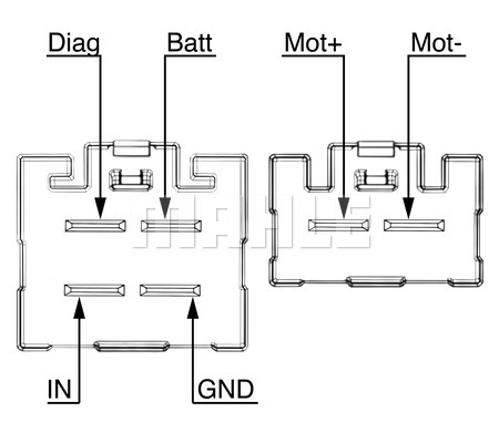 Regulator nawiewu MAHLE ABR 107 000P