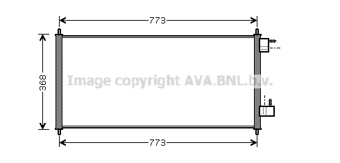 Skraplacz klimatyzacji AVA QUALITY COOLING FDA5361