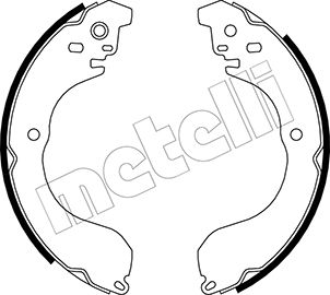Szczęki hamulcowe METELLI 53-0296