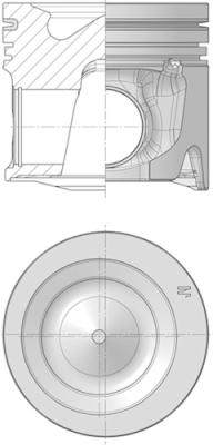 Tłok KOLBENSCHMIDT 40752630
