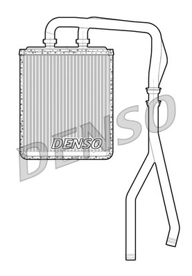 Nagrzewnica DENSO DRR12010