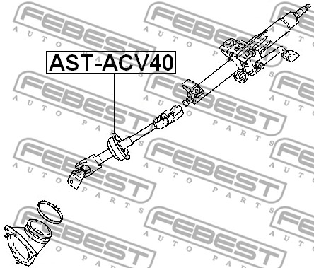 FEBEST AST-ACV40