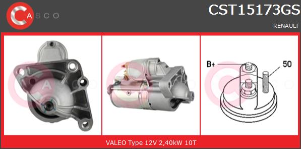 Rozrusznik CASCO CST15173GS