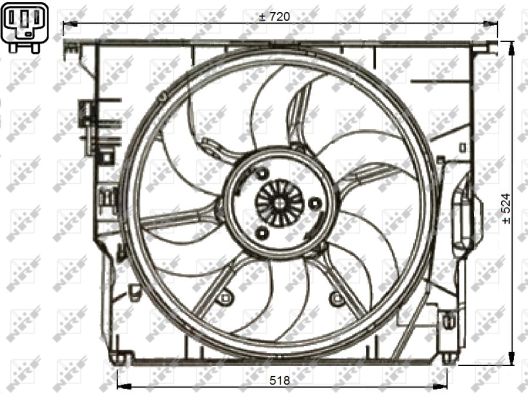 Wentylator NRF 47737