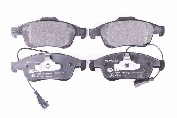 Klocki hamulcowe HELLA 8DB 355 015-521