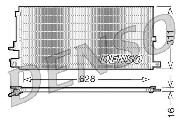 Skraplacz klimatyzacji DENSO DCN11007
