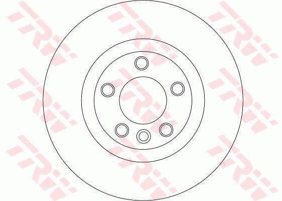 Tarcza hamulcowa TRW DF4360