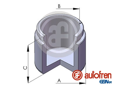 Tłoczek zacisku hamulcowego AUTOFREN SEINSA D025137