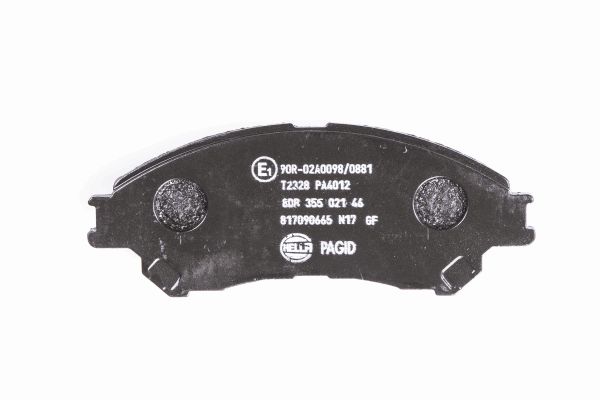 Klocki hamulcowe HELLA 8DB 355 021-461