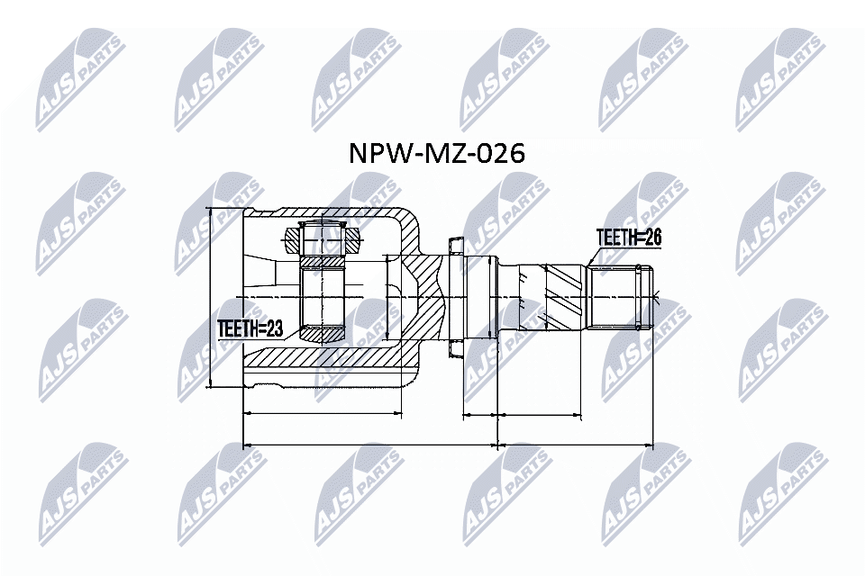 Talerz sprężyny NTY AD-TY-075