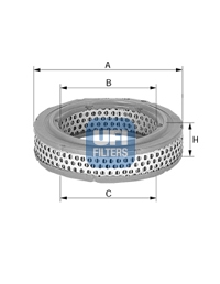 Filtr powietrza UFI 27.886.00