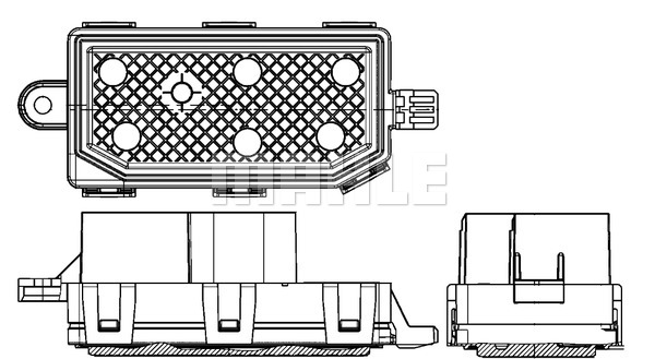 Regulator nawiewu MAHLE ABR 77 000P