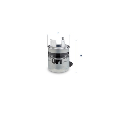 Filtr paliwa UFI 24.095.07