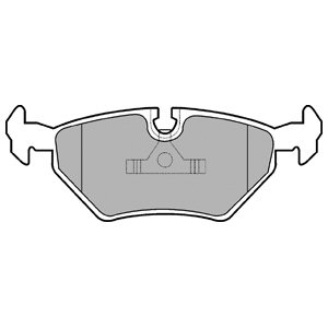 Klocki hamulcowe DELPHI LP555