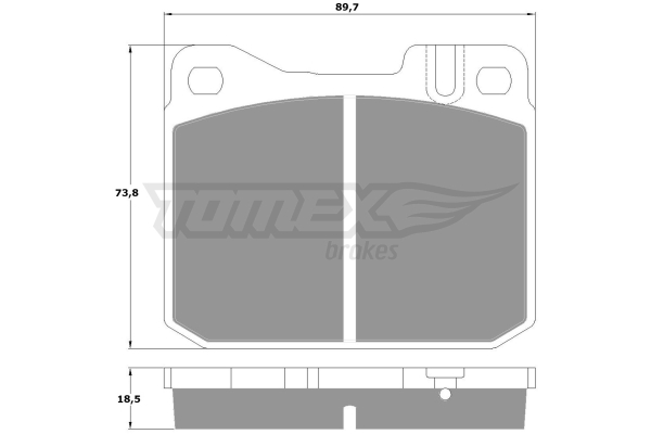 Klocki hamulcowe TOMEX BRAKES TX 10-224