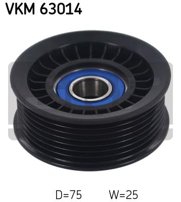 Rolka prowadząca paska osprzętu SKF VKM 63014