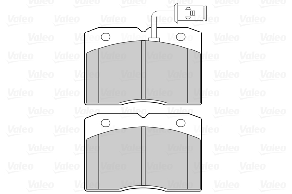 Klocki hamulcowe VALEO 302293