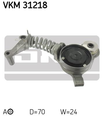 Rolka napinacza paska osprzętu SKF VKM 31218