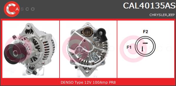 Alternator CASCO CAL40135AS