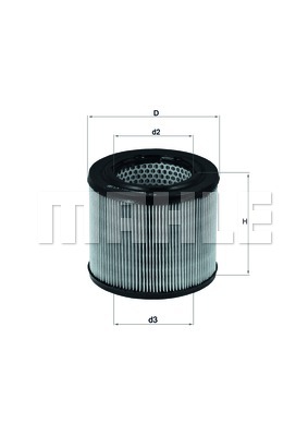 Filtr powietrza MAHLE LX 194