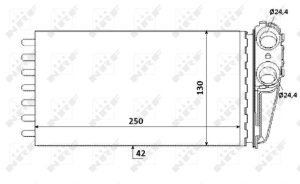 Nagrzewnica NRF 53560