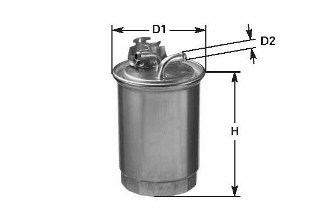 Filtr paliwa CLEAN FILTERS DN1942