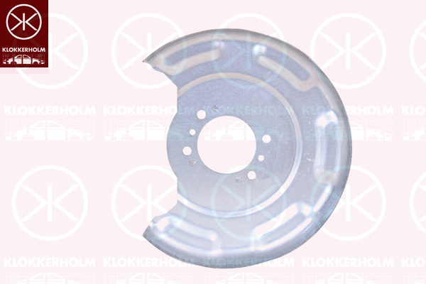 Panel rozbryzgiwujący, tarcza hamulcowa KLOKKERHOLM 3279878