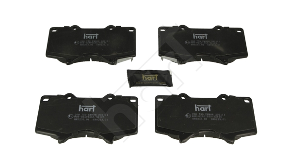 Klocki hamulcowe HART 260 759