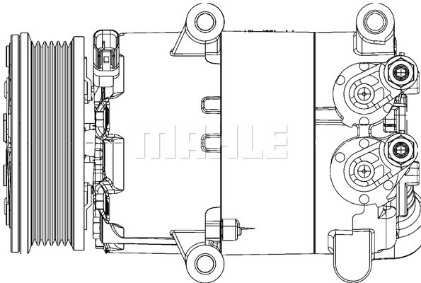 Kompresor klimatyzacji MAHLE ACP 1366 000P