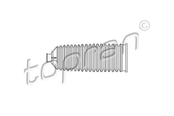 Osłona drążka kierowniczego TOPRAN 304 049