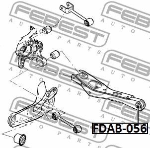 Tuleja wahacza FEBEST FDAB-056