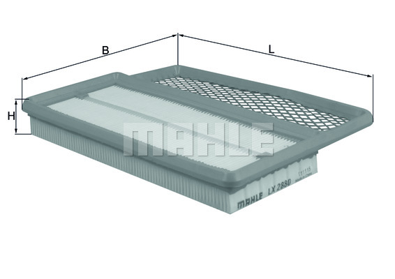 Filtr powietrza MAHLE LX 2880