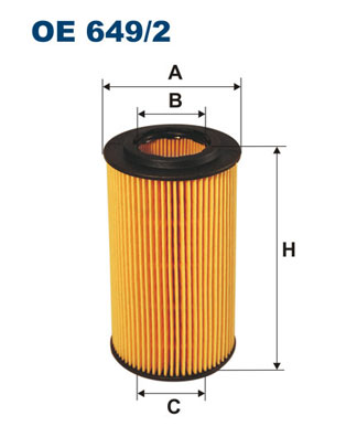 Filtr oleju FILTRON OE649/2