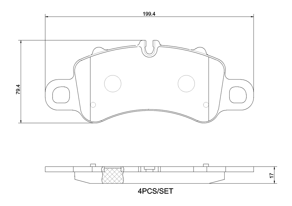 Klocki hamulcowe BREMBO P 65 041