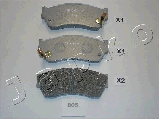 Klocki hamulcowe JAPKO 50805