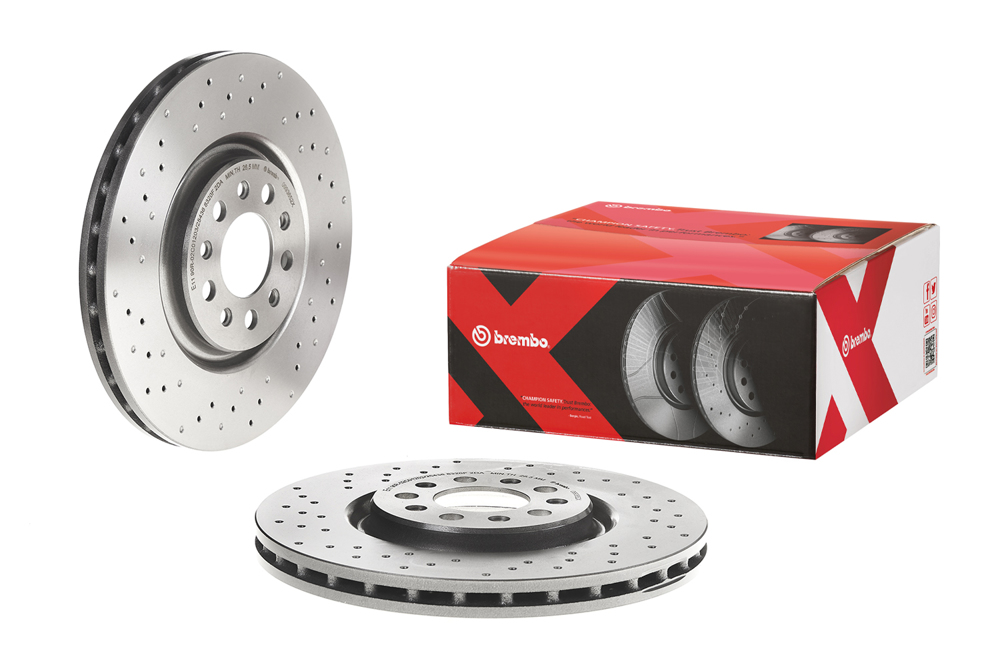 Tarcza hamulcowa BREMBO 09.9365.2X