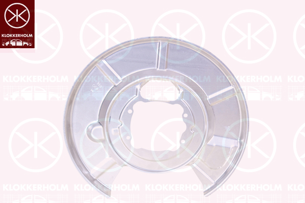 Panel rozbryzgiwujący, tarcza hamulcowa KLOKKERHOLM 0066876