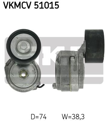 Rolka napinacza paska osprzętu SKF VKMCV 51015