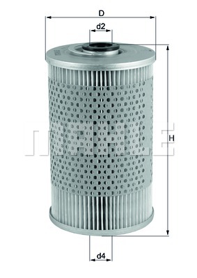 Filtr paliwa MAHLE KX 37